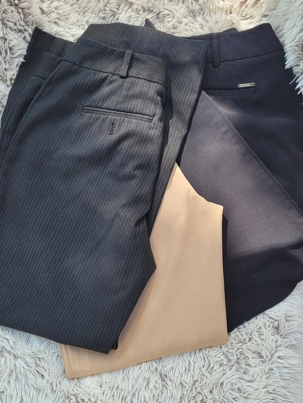 Womens Bootcut Dress Pants (Set Of 3)